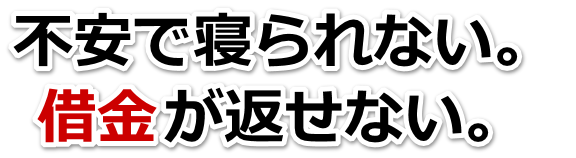 何も考えられない。借金が返せない。阿波市で弁護士や司法書士に無料で相談する